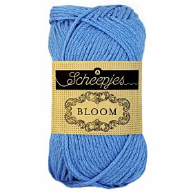 Scheepjes Bloom 418 hydrangea - denimblauw katoen garen