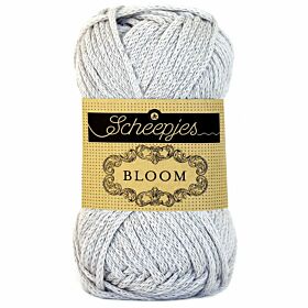 Scheepjes Bloom 425 honesty - parelgrijs katoengaren