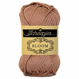 Scheepjes Bloom 426 azalea - terracotta bruin katoengaren