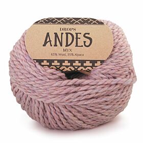 DROPS Andes Mix - 4276 rozenkwarts - Wol & Garen