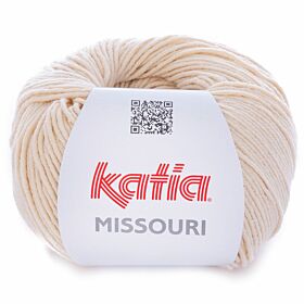 Katia Missouri - 43 zandgeel - Katoen/Acryl Garen