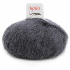 Katia Ingenua 44 antraciet / leigrijs / donkergrijs - Mohair Garen