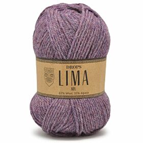 DROPS Lima Mix - 4434 paars/violet - Wol Garen 1