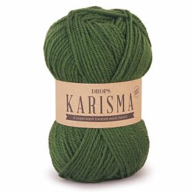DROPS Karisma Uni Colour - 47 bosgroen - Wol & Garen