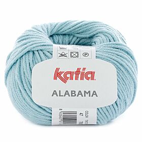 Katia Alabama 47 pastelblauw - Katoen/Acryl Garen