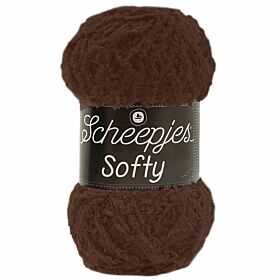 Scheepjes Softy - 474 donkerbruin - Polyester Garen
