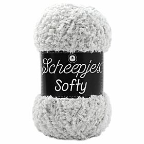 Scheepjes Softy - 476 lichtgrijs - Polyester Garen