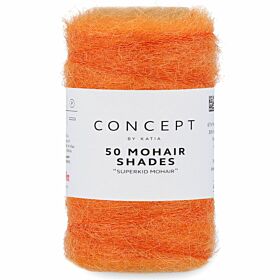 Katia Concept 50 Mohair Shades - 48 oranje - Mohair Garen