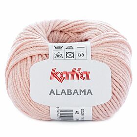 Katia Alabama 48 poederroze - Katoen/Acryl Garen