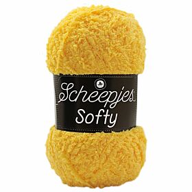 Scheepjes Softy - 489 geel - Polyester Garen