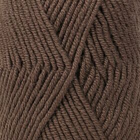 DROPS Merino Extra Fine Uni Colour 49 chocolade bruin - Haakgaren en breigaren