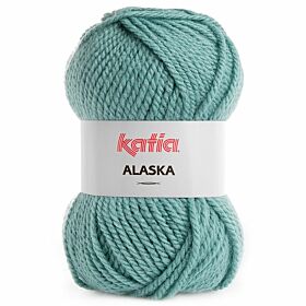 Katia Alaska 49 grijsblauw / zeegroen - Acryl Garen
