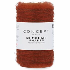Katia Concept 50 Mohair Shades - 49 roestbruin - Mohair Garen