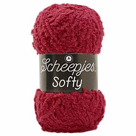 Scheepjes Softy - 490 robijnrood - Polyester Garen