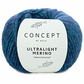 Katia Concept Ultralight Merino - 50 blauw - Wol Garen
