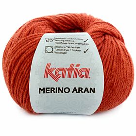 Katia Merino Aran 50 donkeroranje - Merinogaren