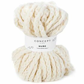Katia Concept Nube 50 ecru / naturel - Pure Merinowol grof