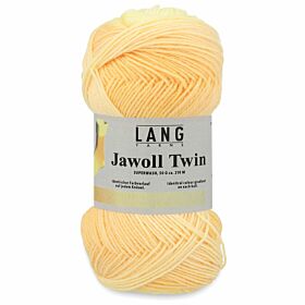 Lang Yarns Jawoll Twin 500 strand / geel - Sokkenwol Garen