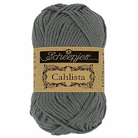 Scheepjes Cahlista - 501 anthracite - Katoen Garen