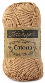 Scheepjes Catona 50 gram - 502 camel - Katoen Garen