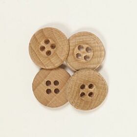 Drops Eiken Knoop Nr 503 - 15mm - Houten Knopen