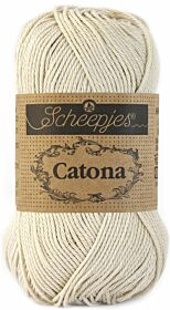 Scheepjes Catona 50 gram - 505 linen / linnen - Katoen Garen
