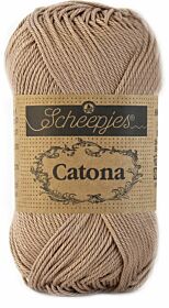 Scheepjes Catona 50 gram - 506 caramel - Katoen Garen