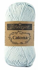 Scheepjes Catona 50 gram - 509 baby blue / babyblauw - Katoen Garen