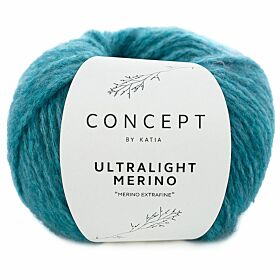Katia Concept Ultralight Merino - 51 turquoise - Wol Garen