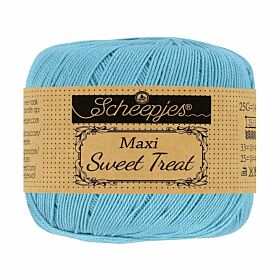 Scheepjes Maxi Sweet Treat - 510 sky blue - Gemerceriseerd Katoen