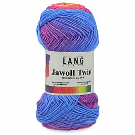 Lang Yarns Jawoll Twin 511 regenboog multicolour - Sokkenwol Garen