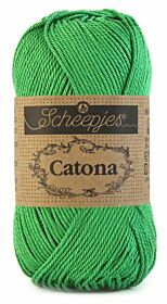 Scheepjes Catona 50 gram - 515 emerald / groen - Katoen Garen