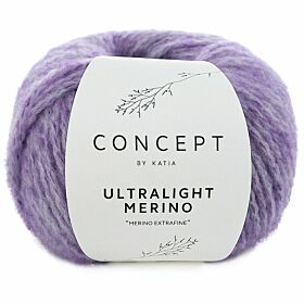 Katia Concept Ultralight Merino - 52 lila - Wol Garen