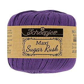 Scheepjes Maxi Sugar Rush 521 deep violet - Katoen Garen