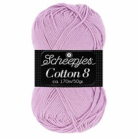 Scheepjes Cotton 8 - 529 violet - Katoen Garen