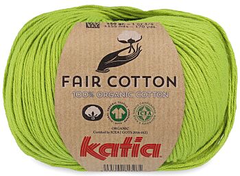 Katia Fair Cotton - 53 grasgroen - Biologisch Katoengaren