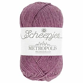 Scheepjes Metropolis 54 johannesburg - donkerheide - Merino Sokkengaren