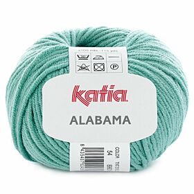 Katia Alabama 54 zeegroen - Katoen/Acryl Garen