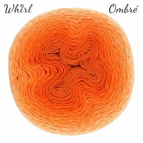 Scheepjes Whirl Ombré 554 tangerine tambourine (oranje) - garencake