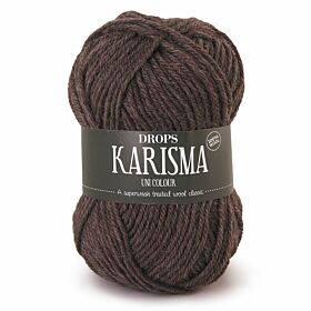 DROPS Karisma Mix - 56 donkerbruin - Wol & Garen