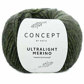 Katia Concept Ultralight Merino - 56 bosgroen - Wol Garen