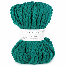 Katia Concept Nube 57 flessengroen - Dik Merinowol Garen