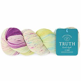 Simy’s Studio Truth DK 57 laughter is the best medicine - Handgeverfde Merinowol Garen