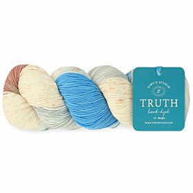 Simy’s Studio Truth DK 58 life is what you make of it - Handgeverfde Merinowol Garen