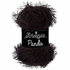 Scheepjes Panda 585 black bear / zwart - Polyester Garen
