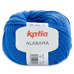 Katia Alabama 59 kobaltblauw - Katoen/Acryl Garen