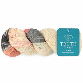 Simy’s Studio Truth DK 59 money is the root of all evil - Handgeverfde Merinowol Garen