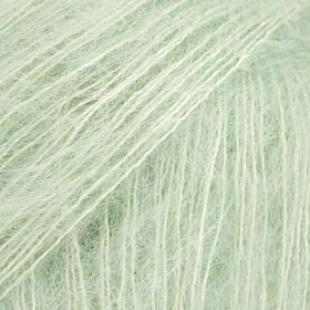 DROPS Kid-Silk Uni Colour - 60 pepermunt - Mohair Garen 1