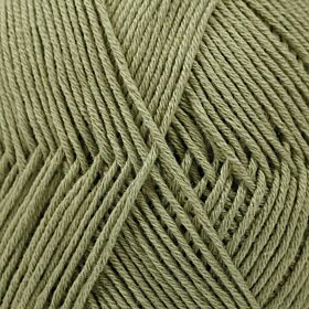 DROPS Safran 60 mosgroen - Uni Colour Katoen Garen