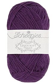 Scheepjes Linen Soft - 602 paars - Linnen/Katoen Garen 1